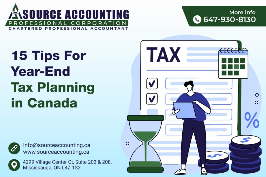 15 Tips For Year-End Tax Planning in Canada