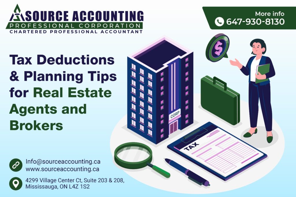 Tax Deductions & Planning Tips for Real Estate Agents and Brokers