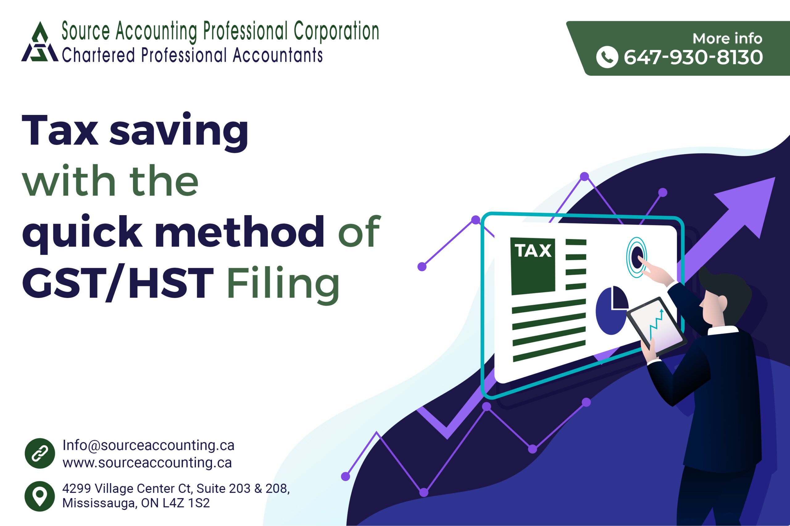 Tax Saving With The Quick Method Of GST/HST Filing | Complete Guide