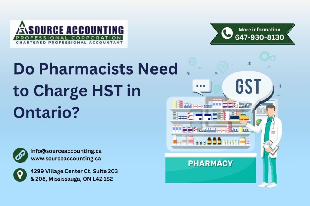 Do Pharmacist Contractors Need to Charge HST in Ontario?