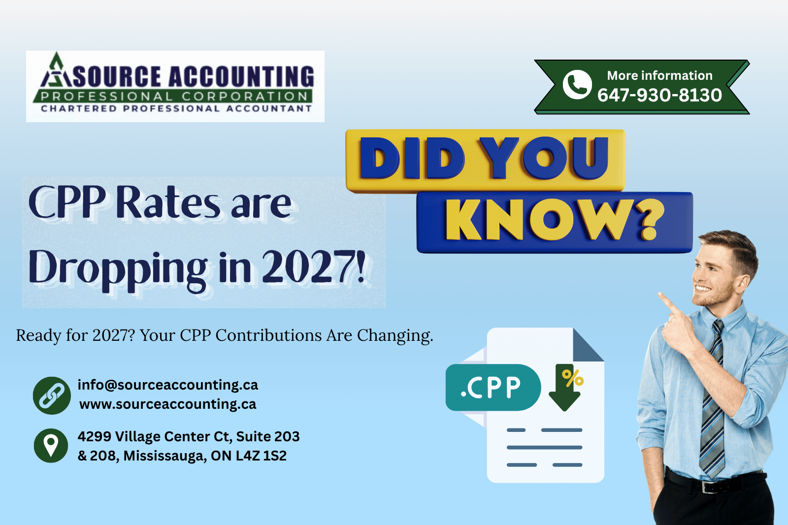 Lower CPP Rates in 2027: What Employers Should Know